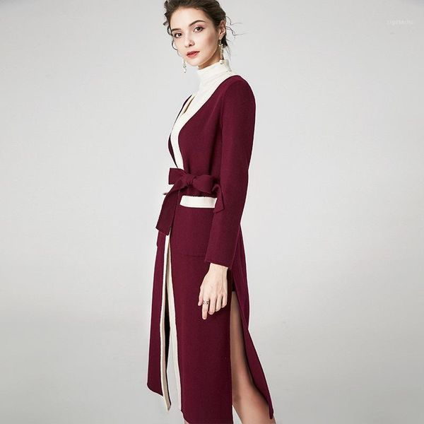 winter woman coats high-end fashion cashmere coat 2019 new stitching belt woolen coat 100% wool female jacket1, Black
winter woman coats high-end fashion cashmere coat 2019 new stitching belt woolen coat 100% wool female jacket1, Black