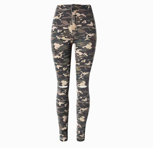 women's jeans military camouflage high waist women knee hole stretch skinny for push up elastic denim pencil pants, Blue
women's jeans military camouflage high waist women knee hole stretch skinny for push up elastic denim pencil pants, Blue