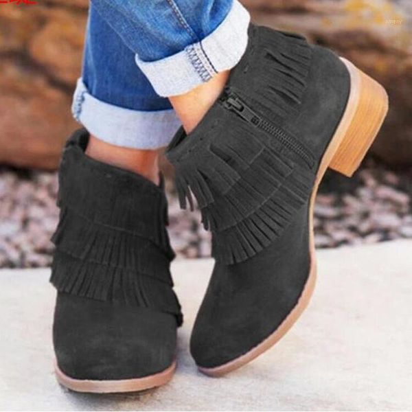 boots ladies tassel flat fashion leather round toe shoes street punk style short casual plus size 35-431, Black
boots ladies tassel flat fashion leather round toe shoes street punk style short casual plus size 35-431, Black