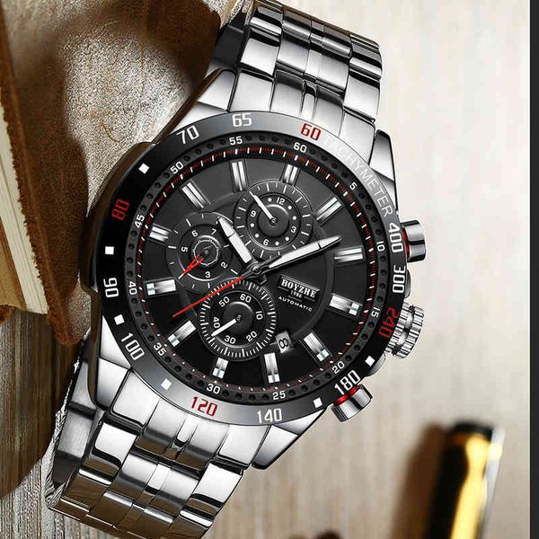 boyzhe automatic watch men brand luxury men's mechanical watches fashion business relojes waterproof relogio masculino 2021, Silver
boyzhe automatic watch men brand luxury men's mechanical watches fashion business relojes waterproof relogio masculino 2021, Silver