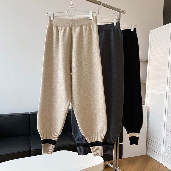 2021 new mooirue winter women woolen women's thickened loose legged granny knitted harem pants pc8g, Black;white
2021 new mooirue winter women woolen women's thickened loose legged granny knitted harem pants pc8g, Black;white