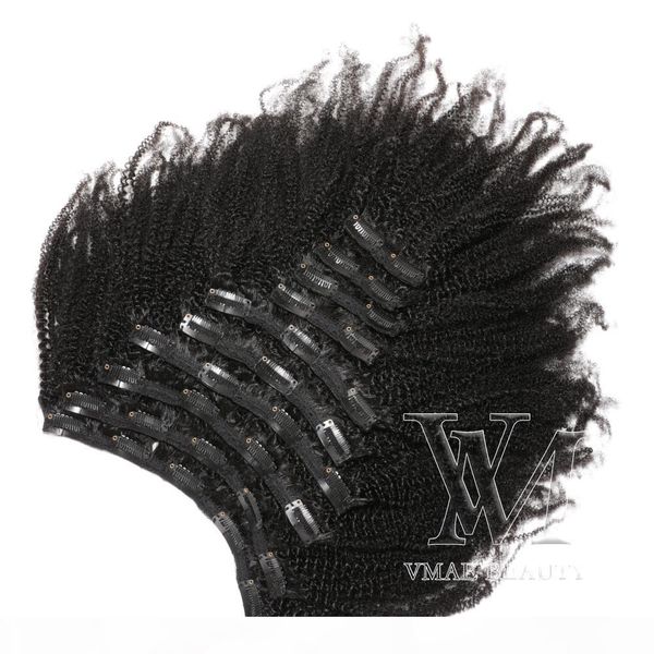 vmae 120g clip in 12 to 26 inch 100% brazilian human hair 4c kinky straight natural color non processed human hair extensions, Black;brown 
vmae 120g clip in 12 to 26 inch 100% brazilian human hair 4c kinky straight natural color non processed human hair extensions, Black;brown