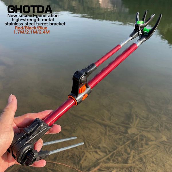 fishing rod stainless steel stretch pole bracket holder 7 sections 1.7m 2.1m 2.4m fishing rod support
fishing rod stainless steel stretch pole bracket holder 7 sections 1.7m 2.1m 2.4m fishing rod support