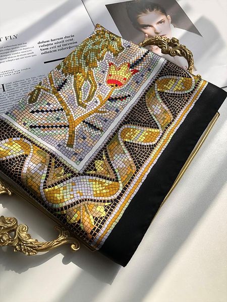 scarves intellectual retro beauty mulberry silk scarf square autumn style western fashion abstract shawl, Blue;gray
scarves intellectual retro beauty mulberry silk scarf square autumn style western fashion abstract shawl, Blue;gray