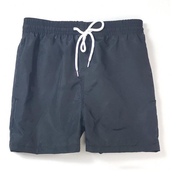 men's shorts solid color striped beach with gauze inside la702322, White;black
men's shorts solid color striped beach with gauze inside la702322, White;black
