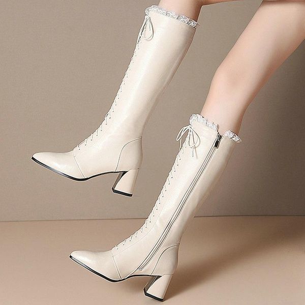 boots high heels women knee winter warm long party shoes woman genuine leather female riding, Black
boots high heels women knee winter warm long party shoes woman genuine leather female riding, Black