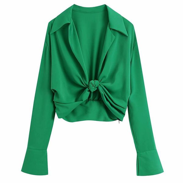 women's blouses & shirts aonibeier green cardigan summer women casual drop shoulder flare sleeve lace-up front twist detail female crop, White
women's blouses & shirts aonibeier green cardigan summer women casual drop shoulder flare sleeve lace-up front twist detail female crop, White