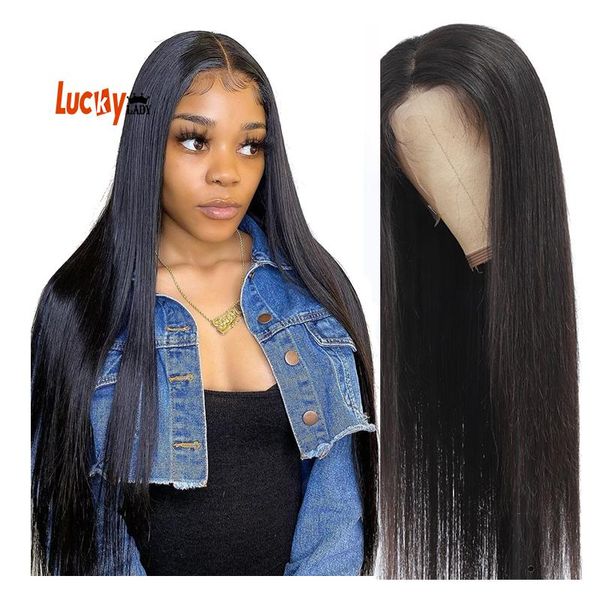 lace wigs 13x4 pre plucked transparent front human hair ,swiss closure long brazilian wig for women, Black;brown
lace wigs 13x4 pre plucked transparent front human hair ,swiss closure long brazilian wig for women, Black;brown