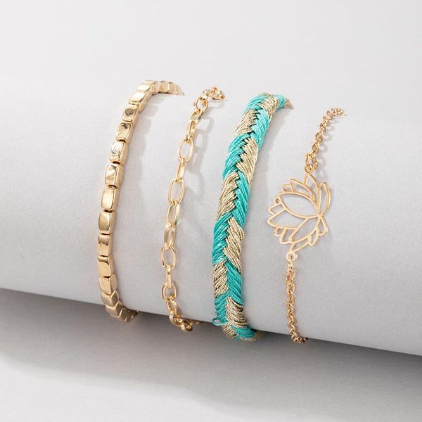 link, chain 2021 bohemia box bracelets set for women initial link bracelet gold boho jewelry gifts wholesale, Black
link, chain 2021 bohemia box bracelets set for women initial link bracelet gold boho jewelry gifts wholesale, Black
