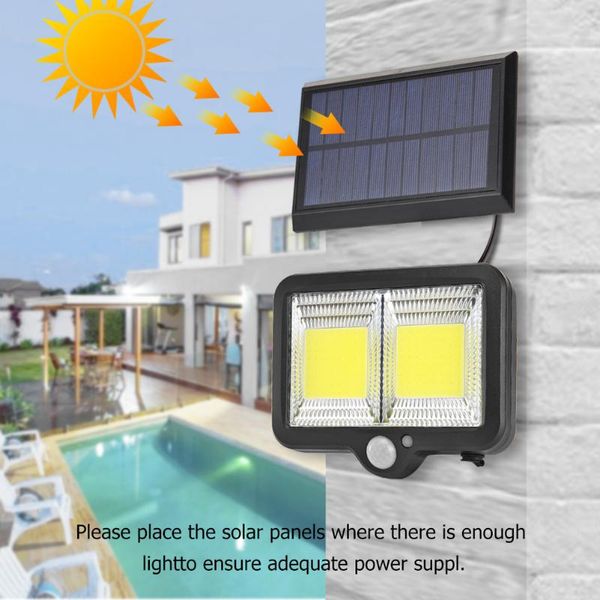 128led/150led solar motion sensor wall light outdoor waterproof garden lamp street decoration 2021 lamps
128led/150led solar motion sensor wall light outdoor waterproof garden lamp street decoration 2021 lamps