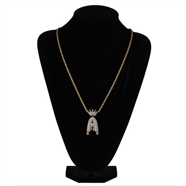 iced out with hip pendant women mens pendants chain vintage letter english crown hop luxury diamond rope tassel jewelry wedding accesso kdak, Silver
iced out with hip pendant women mens pendants chain vintage letter english crown hop luxury diamond rope tassel jewelry wedding accesso kdak, Silver