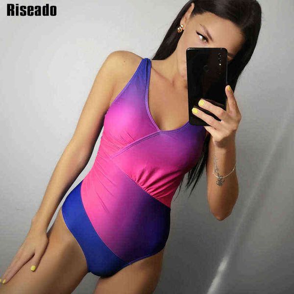 riseado gradient one piece swimsuit women sports swimwear competitive swimming suits u-back bathing suit strap beachwear, White;black
riseado gradient one piece swimsuit women sports swimwear competitive swimming suits u-back bathing suit strap beachwear, White;black