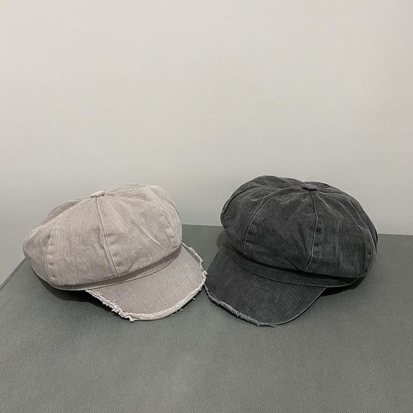 berets swak 2021 hat women worn octagonal hats fashion sailor flat beret caps captain cap female male, Blue;gray
berets swak 2021 hat women worn octagonal hats fashion sailor flat beret caps captain cap female male, Blue;gray