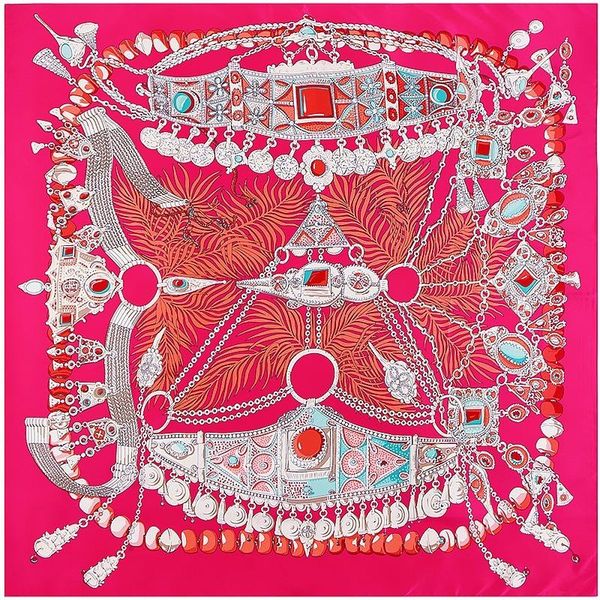 scarves fashion print for women silk satin hijab scarf female 130*130cm square shawl headband scarfs ladies, Blue;gray
scarves fashion print for women silk satin hijab scarf female 130*130cm square shawl headband scarfs ladies, Blue;gray