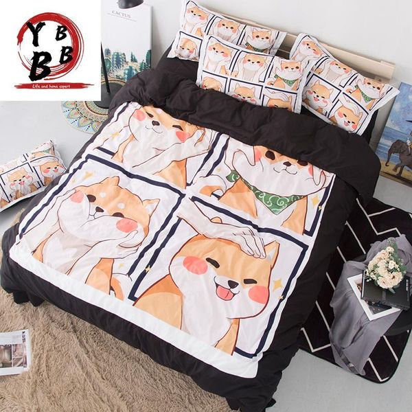 bedding sets cute shiba inu soft set pets dog duvet cover adults/kids twin king cartoon luxury fashion 3d bedclothes
bedding sets cute shiba inu soft set pets dog duvet cover adults/kids twin king cartoon luxury fashion 3d bedclothes