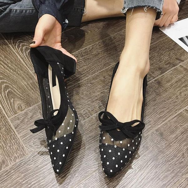 dress shoes 2021 lace women's pumps spring summer pointed toe bowtie breathable woman high heels office ladies work single, Black
dress shoes 2021 lace women's pumps spring summer pointed toe bowtie breathable woman high heels office ladies work single, Black