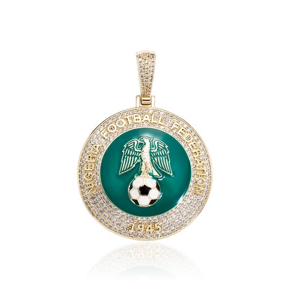 hip hop iced out football souvenir pendant gold silver plated color cubic zircon necklace for men women
hip hop iced out football souvenir pendant gold silver plated color cubic zircon necklace for men women