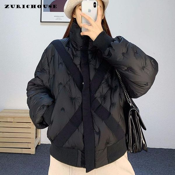 women's down & parkas zurichouse women winter ultra light duck jacket femme short fashion loose fit stand collar warm puffer coat femal, Black
women's down & parkas zurichouse women winter ultra light duck jacket femme short fashion loose fit stand collar warm puffer coat femal, Black