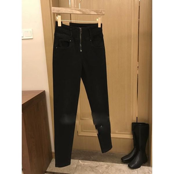 women's jeans soft high waist trousers denim streetwear jean vintage girls woman pants pencil slim stretch femme pantalon mujer, Blue
women's jeans soft high waist trousers denim streetwear jean vintage girls woman pants pencil slim stretch femme pantalon mujer, Blue