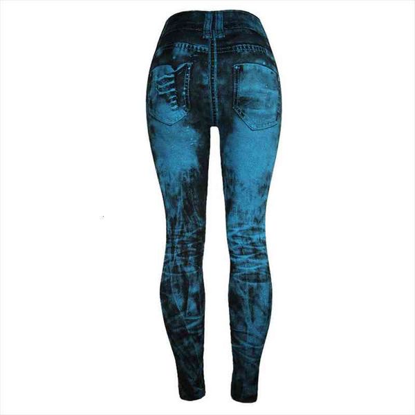 super elastic imitation jeans women leggings high waist pants fitness slim leggins mujer sport push up for, Black
super elastic imitation jeans women leggings high waist pants fitness slim leggins mujer sport push up for, Black
