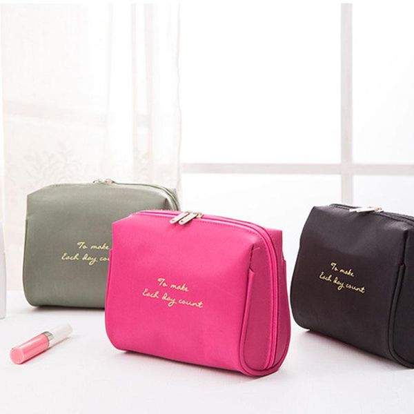 cosmetic bags & cases 1 pc korean style simple solid color bag women makeup waterproof travel neceser wash case organizer
cosmetic bags & cases 1 pc korean style simple solid color bag women makeup waterproof travel neceser wash case organizer