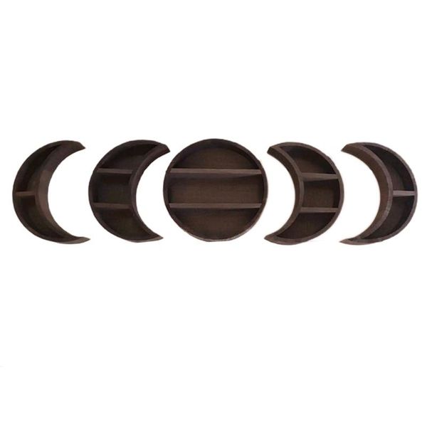 hooks & rails 3/5pcs rustic wooden moon shape storage shelf floating wall mounted hanging pos display shelves kitchen home decor 28gf
hooks & rails 3/5pcs rustic wooden moon shape storage shelf floating wall mounted hanging pos display shelves kitchen home decor 28gf
