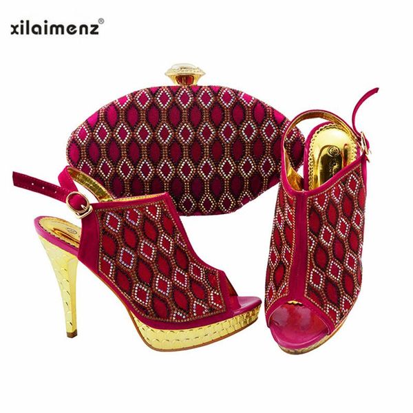 dress shoes fashion fuchsia color nigerian with matching bag for women italian wedding and set decorated rhinestone, Black
dress shoes fashion fuchsia color nigerian with matching bag for women italian wedding and set decorated rhinestone, Black