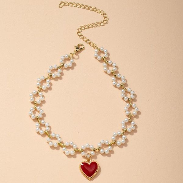 pendant necklaces gsold vintage fashion hollow round imitation pearl flower shape necklace elegant heart clavicle chain women jewelry, Silver
pendant necklaces gsold vintage fashion hollow round imitation pearl flower shape necklace elegant heart clavicle chain women jewelry, Silver