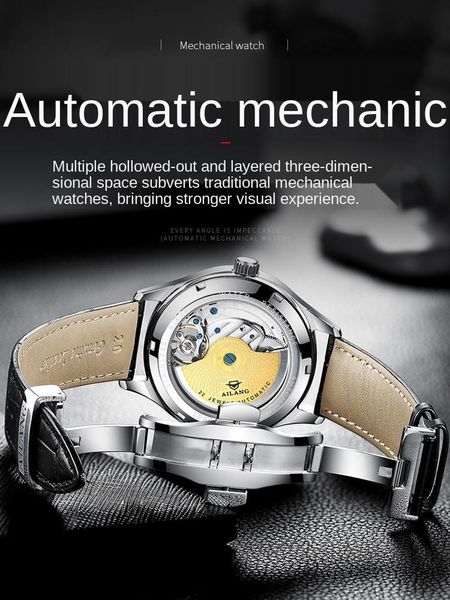 wristwatches swiss 2021 watch men's brand ten moon phase night light fully automatic mechanical trend waterproof couple gift, Slivery;brown
wristwatches swiss 2021 watch men's brand ten moon phase night light fully automatic mechanical trend waterproof couple gift, Slivery;brown
