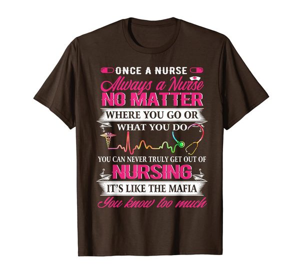 once a nurse always a nurse t-shirt - nurse day shirt, White;black
once a nurse always a nurse t-shirt - nurse day shirt, White;black