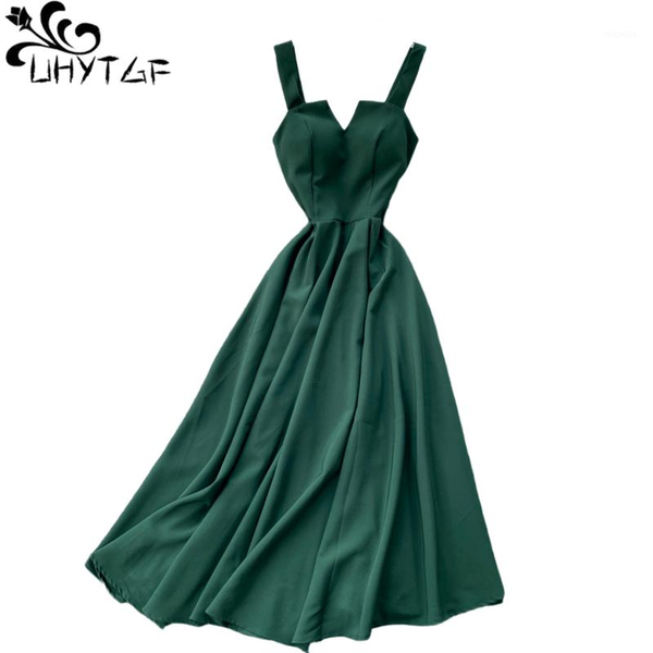 women summer sundresses fashion off shoulder v-neck halter dress solid color slim big swing elegant 1148 casual dresses, Black;gray
women summer sundresses fashion off shoulder v-neck halter dress solid color slim big swing elegant 1148 casual dresses, Black;gray