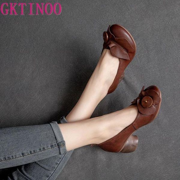dress shoes gktinoo manual genuine leather heeled retro pattern fashion everyday women's brown black comfortable
dress shoes gktinoo manual genuine leather heeled retro pattern fashion everyday women's brown black comfortable