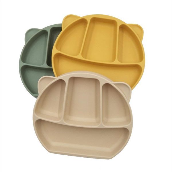 flatware sets children's dinner plate silicone material integrated grid tableware baby supplement bowl big suction cup
flatware sets children's dinner plate silicone material integrated grid tableware baby supplement bowl big suction cup