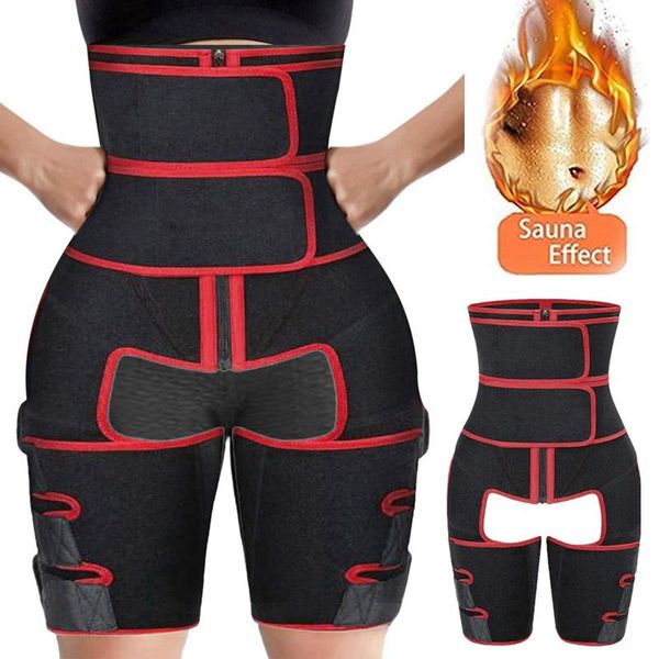 women's shapers wenyujh 3 in 1 waist thigh trimmer double compression belt leg support sweat sauna neoprene trainer bulifter workout, Black;white
women's shapers wenyujh 3 in 1 waist thigh trimmer double compression belt leg support sweat sauna neoprene trainer bulifter workout, Black;white