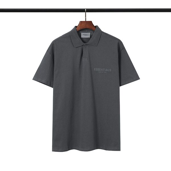 chao brand fog double line essentials reflective polo short sleeve t-shirt with lapel, White;black
chao brand fog double line essentials reflective polo short sleeve t-shirt with lapel, White;black