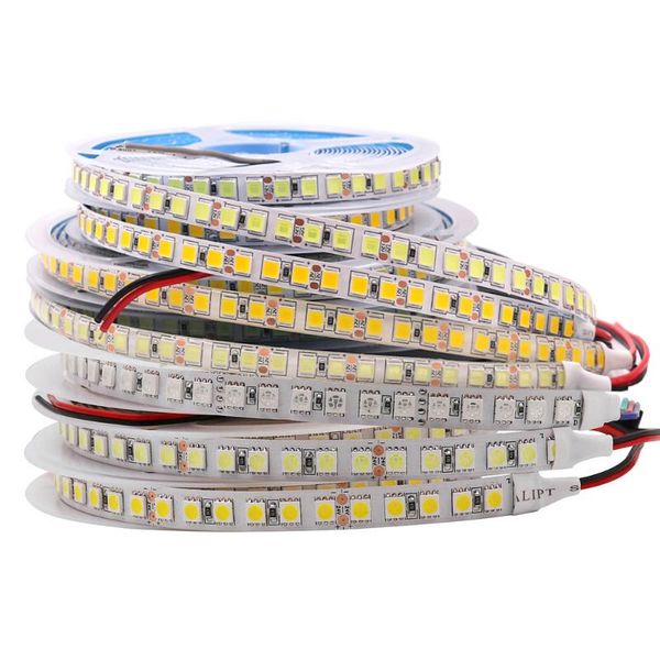 strips 5m led strip light 5054 smd flexible tape diode rgb decoration backlight lamp dc12v 60/120leds/m waterproof ribbon
strips 5m led strip light 5054 smd flexible tape diode rgb decoration backlight lamp dc12v 60/120leds/m waterproof ribbon