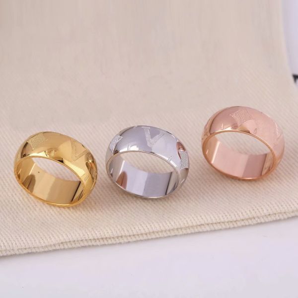 europe america fashion rings men lady women titanium steel engraved v initials four leaf flower 18k plated lovers ring size us5 - us11, Golden;silver
europe america fashion rings men lady women titanium steel engraved v initials four leaf flower 18k plated lovers ring size us5 - us11, Golden;silver