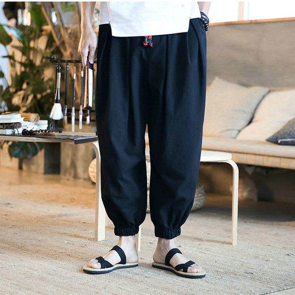 new 2021 autumn of men casual korean harem cotton linen jogger man pants solid streetwear men's baggy sweatpants yhh6, Black
new 2021 autumn of men casual korean harem cotton linen jogger man pants solid streetwear men's baggy sweatpants yhh6, Black