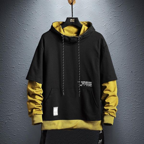 men's hoodies & sweatshirts hoodie sweatshirt mens hip hop pullover streetwear casual fashion clothes colorblock cotton, Black
men's hoodies & sweatshirts hoodie sweatshirt mens hip hop pullover streetwear casual fashion clothes colorblock cotton, Black