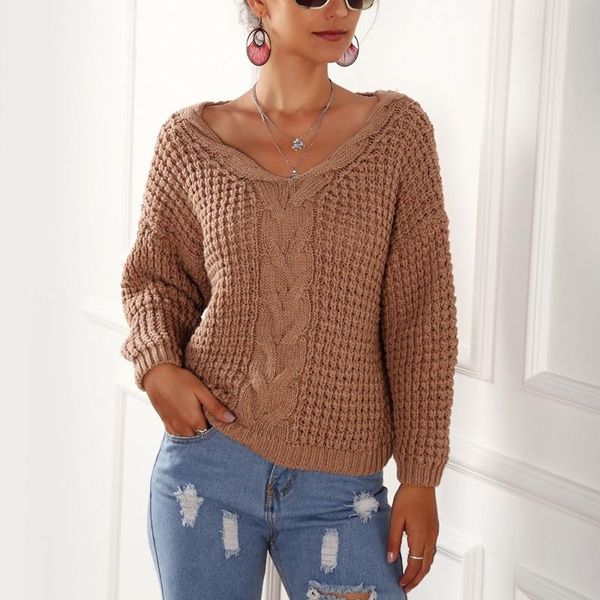 women's sweaters women clothes long sleeve v neck pullovers knitted pull femme vintage sweater ribbed woman autumn winter, White;black
women's sweaters women clothes long sleeve v neck pullovers knitted pull femme vintage sweater ribbed woman autumn winter, White;black