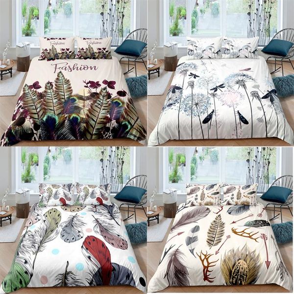 bedding sets zeimon 2/3pcs set adults feather duvet cover floral quilt home textiles king happy year decoration
bedding sets zeimon 2/3pcs set adults feather duvet cover floral quilt home textiles king happy year decoration