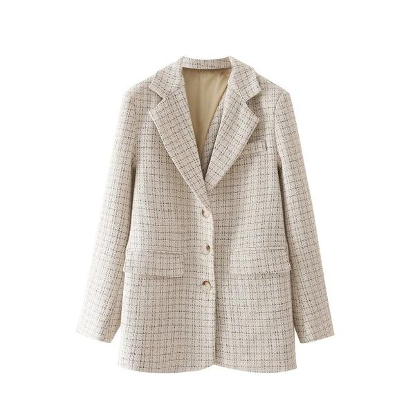women's suits & blazers sra beleza women plaid back split office lady jacket female notched collar single breasted pocket chic casual f, White;black
women's suits & blazers sra beleza women plaid back split office lady jacket female notched collar single breasted pocket chic casual f, White;black