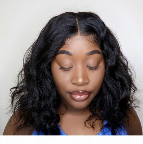 pre plucked lace front human hair wig with baby hair brazilian natural wave full lace short bob wigs for black women, Black;brown
pre plucked lace front human hair wig with baby hair brazilian natural wave full lace short bob wigs for black women, Black;brown
