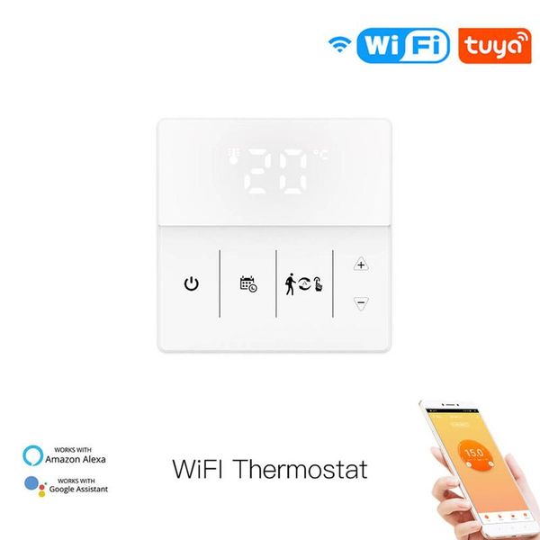 smart home control wifi thermostat temperature controller for electric floor heating 16a touch compatible with google home/ alexa
smart home control wifi thermostat temperature controller for electric floor heating 16a touch compatible with google home/ alexa