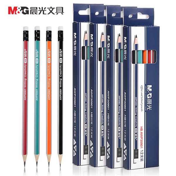 hb chenguang pencil awp30901 colorful stripe with rubber triangle rod to correct grip posture student, Black;red
hb chenguang pencil awp30901 colorful stripe with rubber triangle rod to correct grip posture student, Black;red