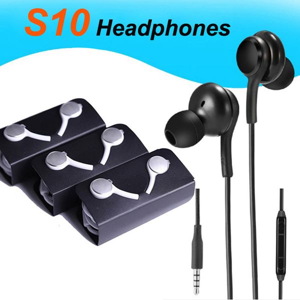 

original oem quality s10 earphone headphones earbuds mic remote for samsung s10 s10e s10p s9 s8 s7 plus for jack in ear wired 3.5mm eo-ig955