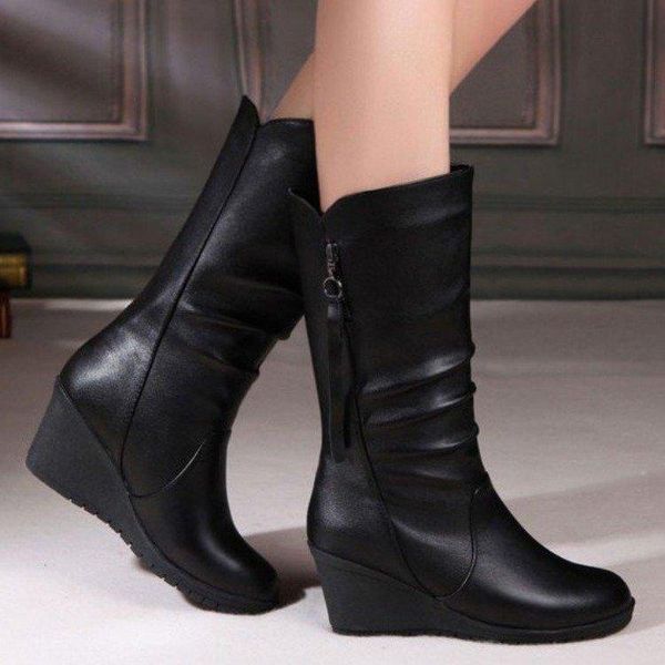 boots 2021 autumn and winter thick-soled women spring single mid-tube short, Black
boots 2021 autumn and winter thick-soled women spring single mid-tube short, Black