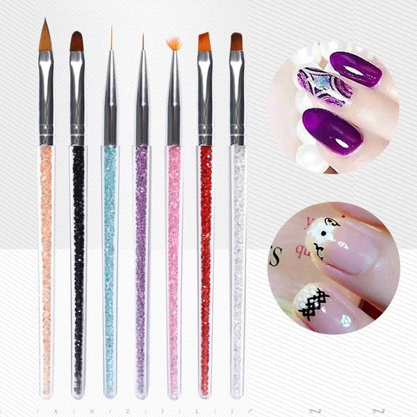 nail brushes art brush set painting drawing rhinestones dotting pen acrylic handle uv gel polish diy design manicure tools, Yellow
nail brushes art brush set painting drawing rhinestones dotting pen acrylic handle uv gel polish diy design manicure tools, Yellow