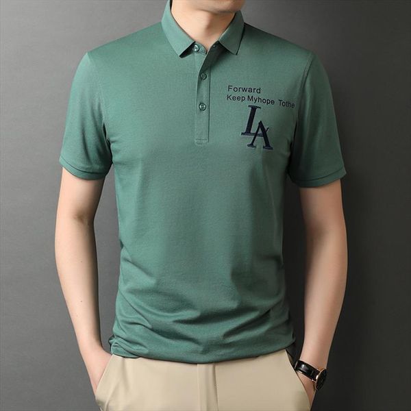 summer printed mens polos shirt business lapel fashion casual short sleeves british personalized button sh, White;black
summer printed mens polos shirt business lapel fashion casual short sleeves british personalized button sh, White;black