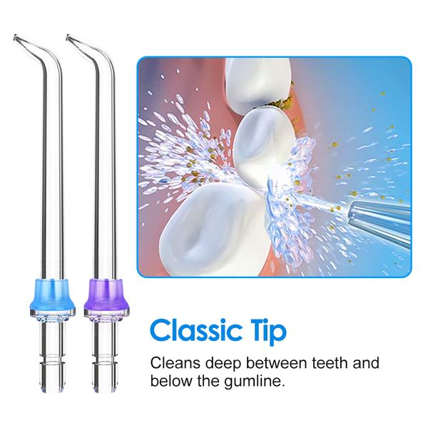 6x replaceable portable dental water flosser jet tips nozzles for oral irrigator water floss irrigator dental + toothbrush head
6x replaceable portable dental water flosser jet tips nozzles for oral irrigator water floss irrigator dental + toothbrush head